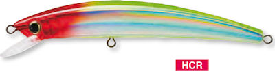 Yo-Zuri R1125 Crystal Minnow Floating Nalucă Artificială Pește de pescuit cu undița No1 13cm/19gr HCR