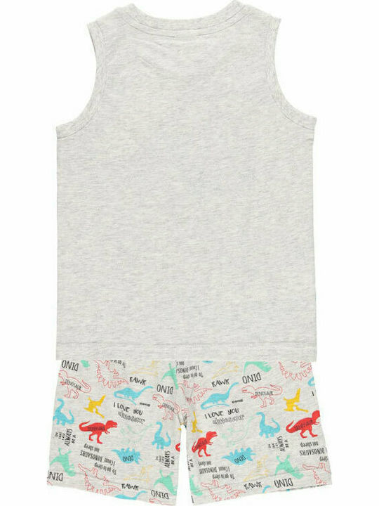 Boboli Kids' Pajamas Summer Gray