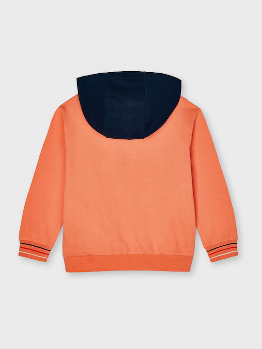 Mayoral Kids Sweatshirt with Hood Orange