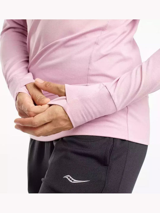 Sunday Winter Damen Langärmeliges Bluse Flieder