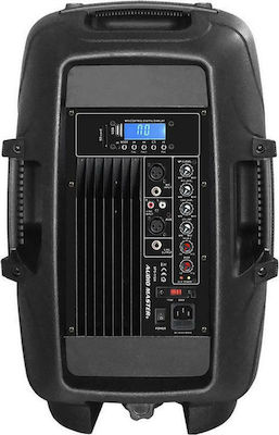 Audio Master Αυτοενισχυόμενο Ηχείο PA SPS-112A 150W με Woofer 12" 37.5x31.2x58.5εκ.