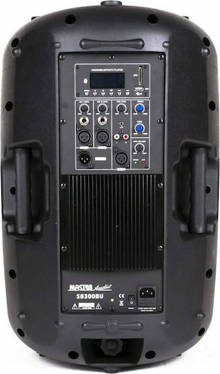 Master Audio SB300BU Αυτοενισχυόμενο Ηχείο PA 280W με Woofer 12" με Μπαταρία 39x30.5x59.5εκ.