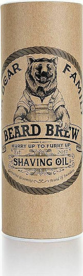 Mr Bear Family Beard Brew Shaving Oil 30ml Λοσιόν για πριν το Ξύρισμα 30ml