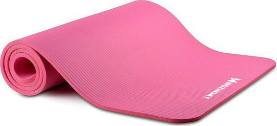 Wozinsky Στρώμα Γυμναστικής Yoga WNSP-PINK με Ιμάντα Μεταφοράς (181x61x1cm)
