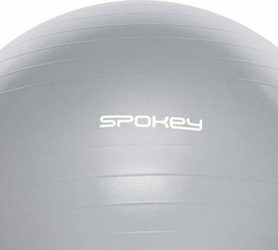 Spokey Fitball III Μπάλα Pilates 75cm σε γκρι χρώμα