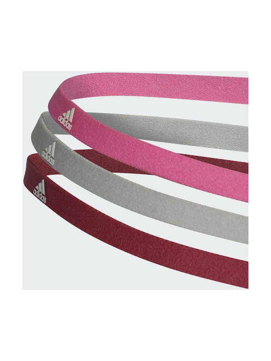 adidas Athletic Headband Multicolour 3pcs