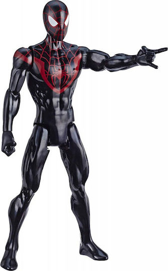 Action Figure Spider-Man Titan Hero Series Web Warriors Miles-Morales Marvel Avengers Superman with Sounds for 4+ Years 30cm. E8525