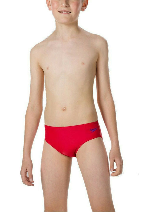 Speedo Kids Swimwear Swim Briefs Training Red