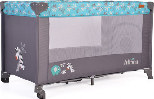 Cangaroo Africa Кошара за игра Тюркоаз 125x65см