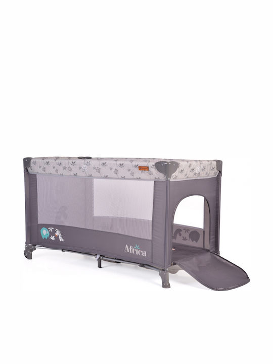 Cangaroo Africa Playpen Gray 125x65cm