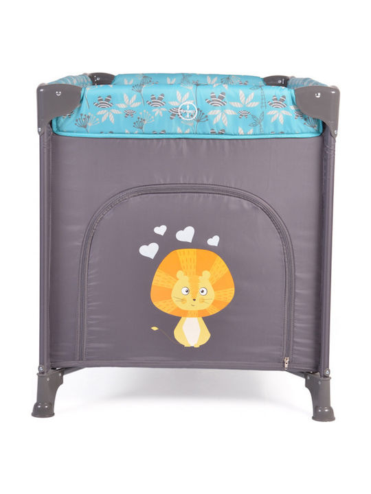 Cangaroo Africa Playpen Turquoise 125x65cm
