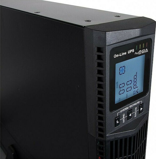Green Cell Online RTII UPS On-Line 3000VA 2700W mit 6 IEC Steckdosen