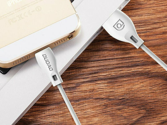 Dudao L4T USB 2.0 Kabel USB Typ-C männlich - USB-A Weiß 1m