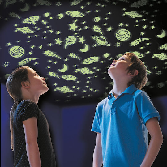 Brainstorm Kids Glow-in-the-Dark Wall Sticker Stars Superstars B8800