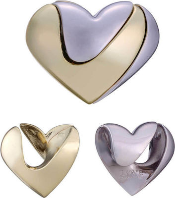 Hanayama Huzzle Cast Love Puzzle din Metal pentru 8+ Ani 515005 1buc