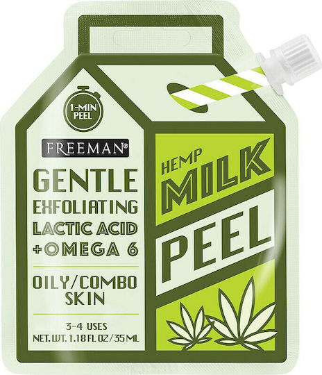 Freeman Milk Peel Μάσκα Ομορφιάς Προσώπου για Απολέπιση 35ml