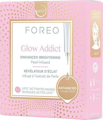 Foreo Glow Addict Mask 6gr x 6τμχ