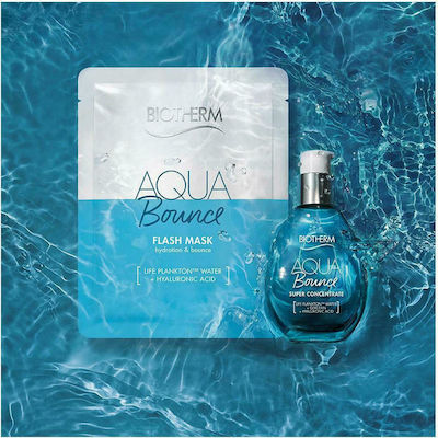 Biotherm Aqua Bounce Flash Mask with Life Plankton Water & Hyaluronic Acid 31gr 1τμχ