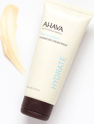 Ahava Time to Hydrate Hydration Cream Face Moisturizing Mask Night 100ml