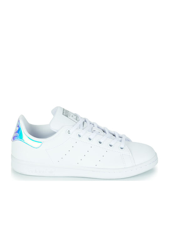 Adidas Παιδικά Sneakers Stan Smith Cloud White / Silver Metallic