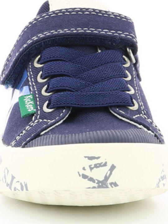 Gody Παιδικά Sneakers με Σκρατς Μπλε