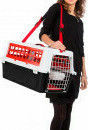 Ferplast Atlas 20 Trendy Plus Gray Dog Transport Cage 58x32x37cm