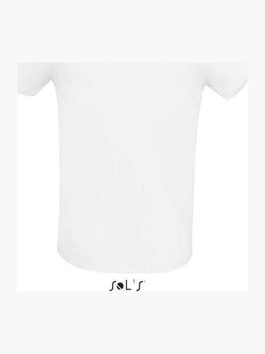 Sol's Martin Men's Short Sleeve Promotional T-Shirt White