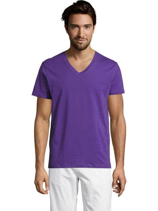 Sol's Master Ανδρικό Διαφημιστικό T-shirt Κοντομάνικο σε Χρώμα Sol's Master Ανδρικό Διαφημιστικό T-shirt Κοντομάνικο σε Χρώμα