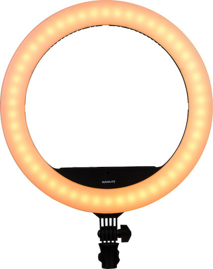Nanlite Halo 16C Ring Light 40.5cm 2700 - 6500K με Βάση για Κινητό