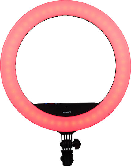 Nanlite Halo 16C Ring Light 40.5cm 2700 - 6500K με Βάση για Κινητό