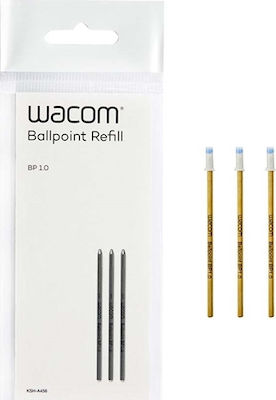 Wacom Rezervă Cerneală pentru Stilou în culoarea Negru 1mm 3τμχ 3buc