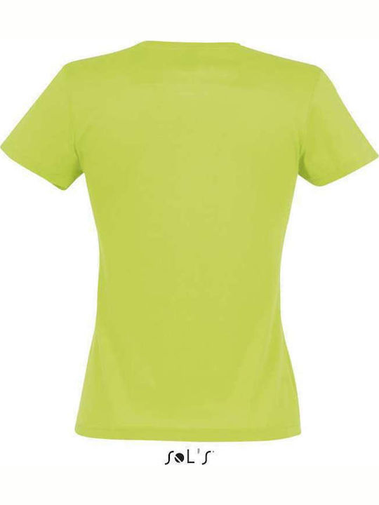 Sol's Miss Werbe-T-Shirt Apple Green