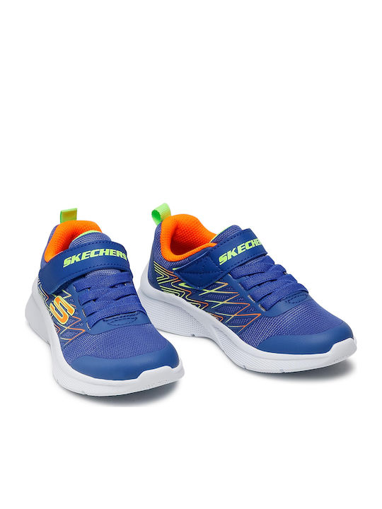 Texlor Kinder Sportschuhe Laufen mit Bügel- und Schleifenverschluss Blau