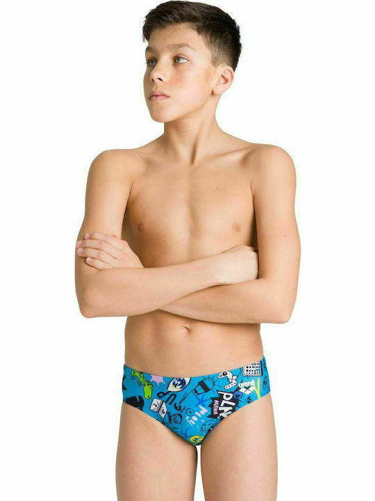 Arena Playful Kids Swimwear Swim Briefs Blue