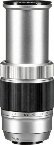 Fujifilm Crop Camera Lens XC 50-230mm f/4.5-6.7 OIS II Telephoto / Tele Zoom for Fujifilm X Mount Silver