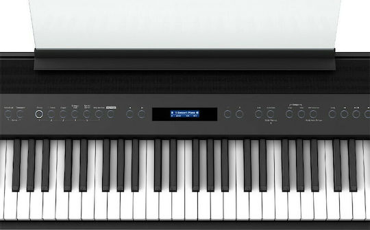 Roland Ηλεκτρικό Stage Πιάνο FP-60X με 88 Βαρυκεντρισμένα Πλήκτρα Ενσωματωμένα Ηχεία και Σύνδεση με Ακουστικά και Υπολογιστή Black