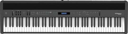 Roland (us) Electric Stage Piano FP-60X with 88 Weighted Keys Built-in Speakers and Connection with Headphones and Computer Black