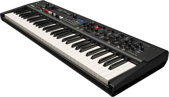 Yamaha Електрически Етап Пиано YC61 с 61 Полупретеглени Клавиши и Свързване със Слушалки и Компютър Черно
