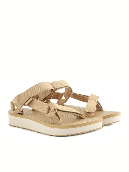 Midform Universal Sandale Casual Damă Anatomici Sporty Bej