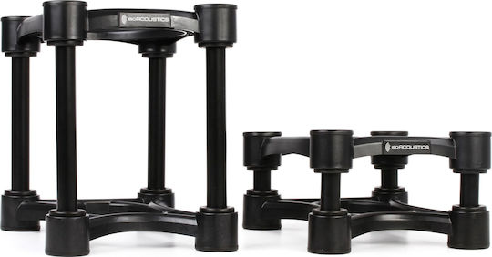 IsoAcoustics Lautsprecherständer Boden ISO-200 (Paar) in Schwarz Farbe