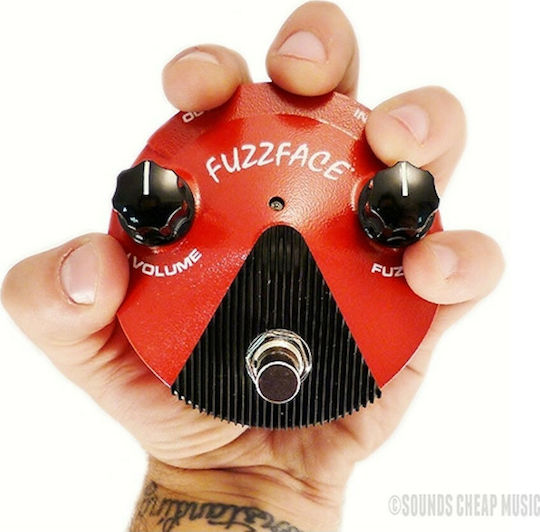 Dunlop FFM2 Germanium Fuzz Face Mini FFM2 Πετάλι Effect Distortion Ηλεκτρικής Κιθάρας