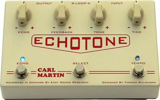 Carl Martin Echotone Педал Ефект Забавяне Електрическа китара