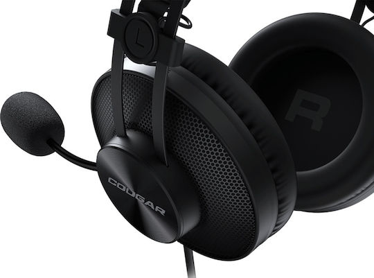 Cougar Immersa Essential Надушници Геймърски слушалки с връзка 3,5 мм Черен