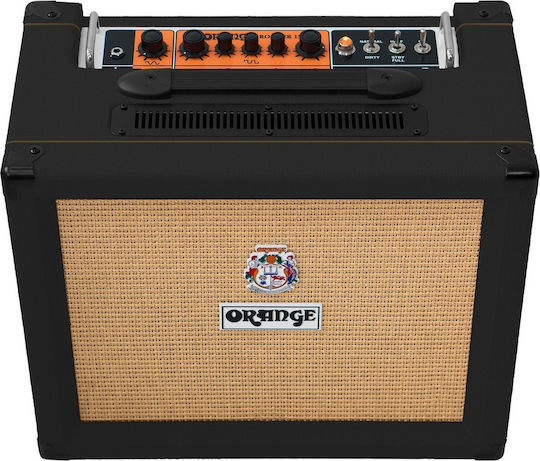 Orange Rocker 15 Black Tube Combo Amplifier for Electric Guitar 1 x 10" 15W Black