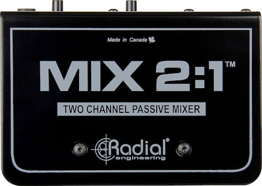 Radial MIX2:1 Analogic Combiner 2 Canale / 2 Intrări XLR