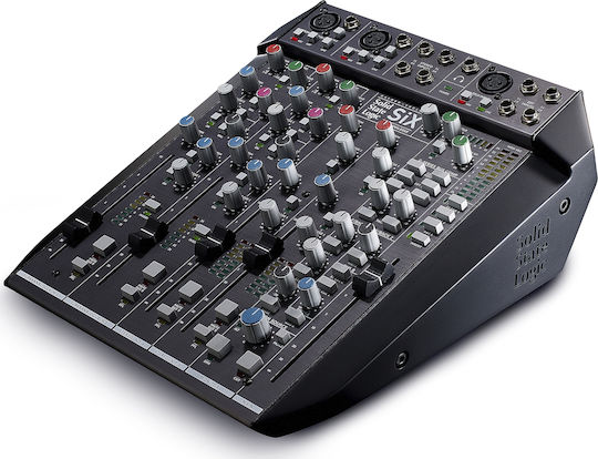 SSL SiX Analog Console 6 Channels with Phantom Power & 3 XLR Inputs
