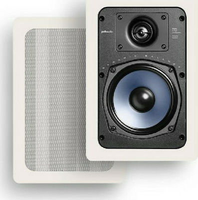 Polk Audio Εντοιχιζόμενα Ηχεία 100W RC55i (Ζεύγος) σε Λευκό Χρώμα