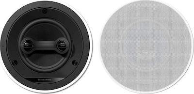 Bowers & Wilkins Ηχεία Οροφής CCM665 (Ζεύγος) σε Μαύρο Χρώμα