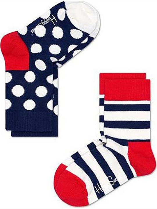 Happy Socks Kindersocken Kniehohe Stripe Bunte 2 Paar Happy Socks Kindersocken Kniehohe Stripe Bunte 2 Paar
