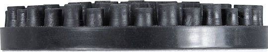 Dynavox Rubber Isolation Pads 53mm 4 Piece Set in Black Colour